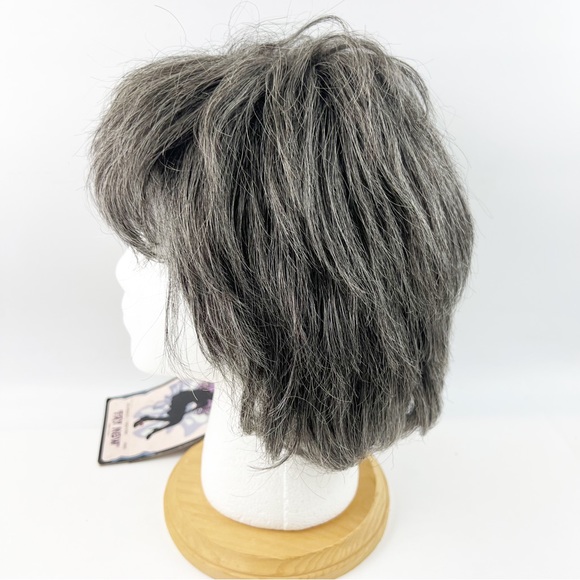 NWT Try Now Wig W3002 Dark Gray Short Style Kanekalon Bangs - Picture 3 of 9